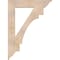 Ekena Millwork Merced Traditional Smooth Bracket, Douglas Fir, 5 1/2"W x 34"D x 46"H BKT06X34X46MRC01SDF - alternate 3